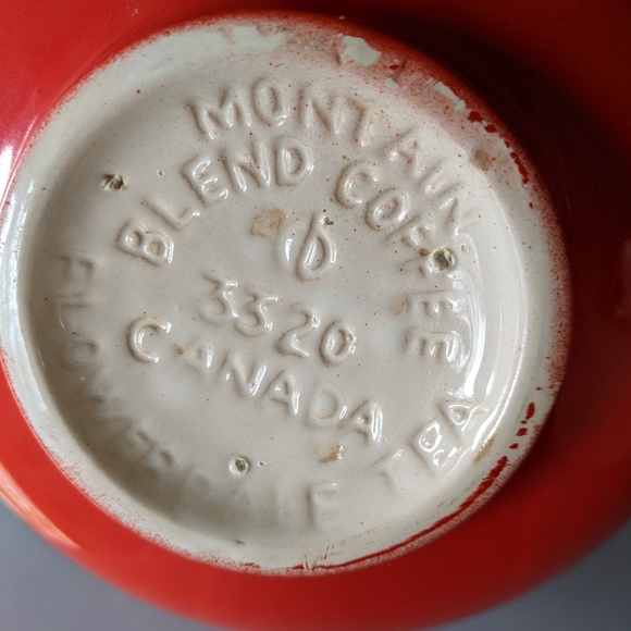 Vintage red tea pot - Picture 2 of 4